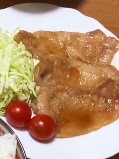 我が家の生姜焼き-レシピのメイン写真