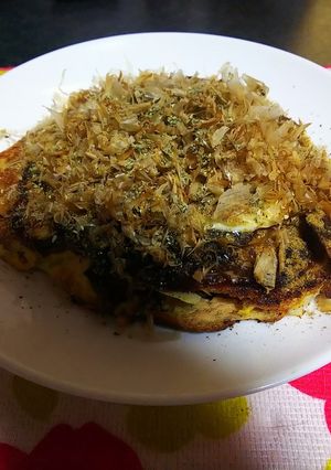 激安！鶏むねのお好み焼き山芋入り-レシピのメイン写真