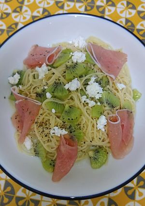 キウイの冷製パスタ-レシピのメイン写真