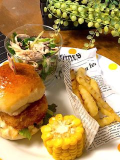 海老カツバーガー-レシピのメイン写真