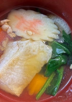 久世福商店の出汁、ホットクックでお雑煮-レシピのメイン写真