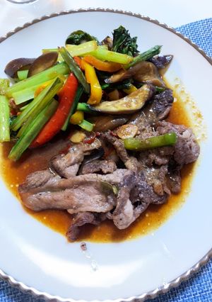 ラム肉の赤ワイン煮込み焼き-レシピのメイン写真