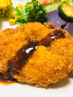 ごま香るチキンカツ・夕飯おかずに決まり!-レシピのメイン写真