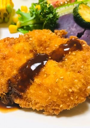 ごま香るチキンカツ・夕飯おかずに決まり!-レシピのメイン写真