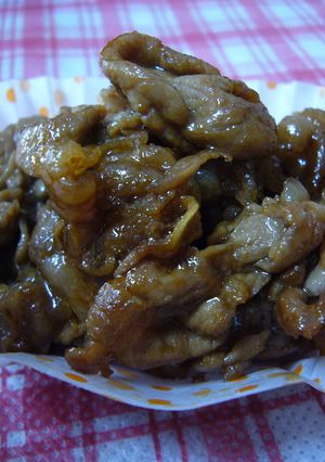 我が家ｯｯは焼肉屋さん♪でお弁当おかず-レシピのメイン写真