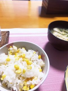 とうもろこしご飯-レシピのメイン写真