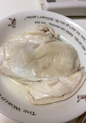 レンジで簡単！アレンジできる蒸し鶏-レシピのメイン写真