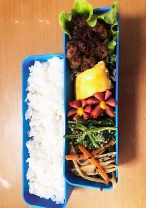 20200623中学2年男子お弁当-レシピのメイン写真