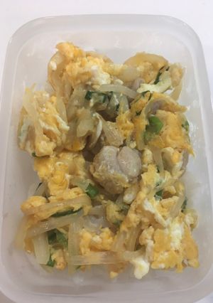 お弁当に親子丼風（汁なし）-レシピのメイン写真