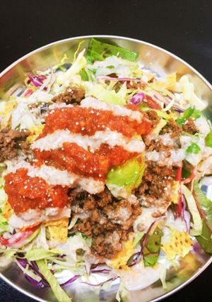 オリジナルタコライス-レシピのメイン写真