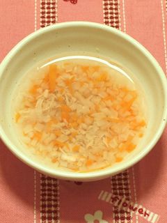 【離乳食中期】鶏のスープ煮-レシピのメイン写真