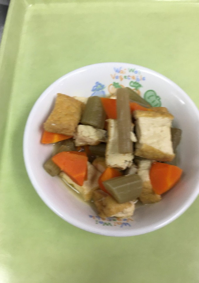【保育園給食】ふきの信田煮-レシピのメイン写真