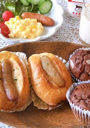 マヨソーセージパン-レシピのメイン写真