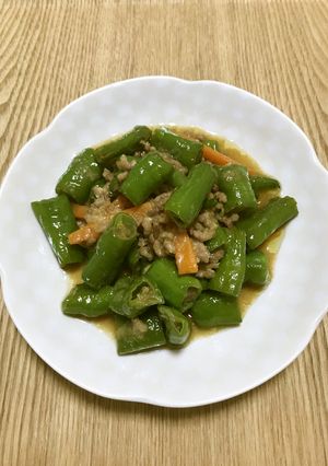 【野菜ソムリエ】伏見とうがらしの味噌炒め-レシピのメイン写真