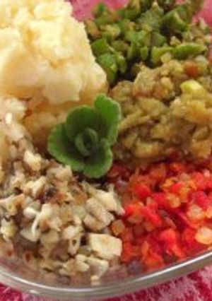 ヘルシー★いろいろ野菜のディップ５種-レシピのメイン写真