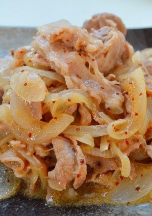 豚肉の炒め物（洋風）お弁当のおかず-レシピのメイン写真