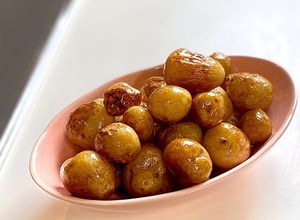 レンチン小芋（じゃがいも）の甘辛炒め-レシピのメイン写真