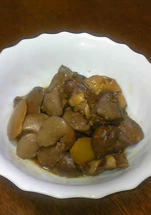 鶏レバーのあっさり煮♪-レシピのメイン写真