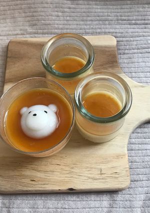 簡単！みたらし豆乳プリン-レシピのメイン写真
