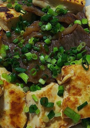 牛肉と豆腐のピリ辛炒め-レシピのメイン写真