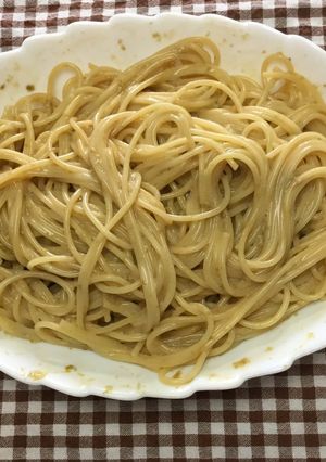 混ぜるだけ！海苔クリームパスタ-レシピのメイン写真