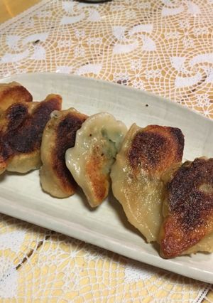 手作り餃子の皮　食べ応えがあります。-レシピのメイン写真