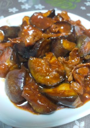 豚バラとナスの甜麺醤炒め-レシピのメイン写真
