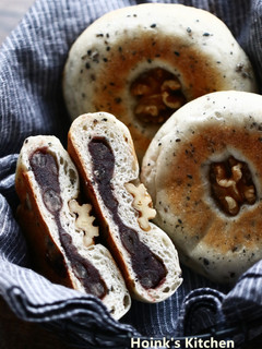 ホシノ天然酵母✤平焼きあんぱん-レシピのメイン写真