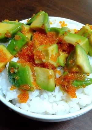 アボカドの漬け丼(太巻きの具にも)-レシピのメイン写真