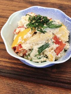 夏野菜の白和え-レシピのメイン写真
