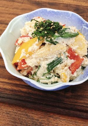 夏野菜の白和え-レシピのメイン写真