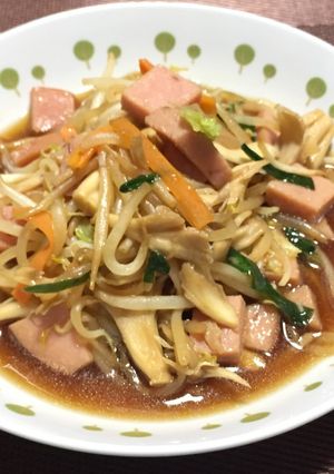 野菜炒めキノコ入り!(^^)!-レシピのメイン写真