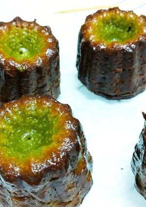 緑茶のカヌレ・伊勢茶オイル-レシピのメイン写真