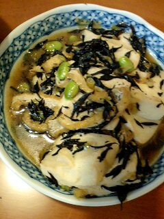 冷凍パック豆腐の煮物-レシピのメイン写真