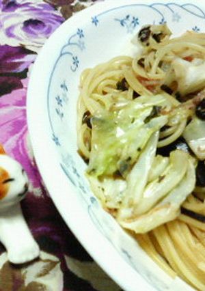 ✿残りものに❀福✿ジャ昆布パスタ-レシピのメイン写真