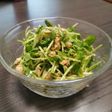 豆苗とツナのさっぱりサラダ☆ポリ袋1つ♪