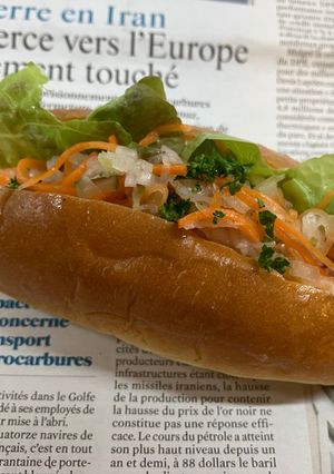根菜マリネドッグサンド🥖-レシピのメイン写真