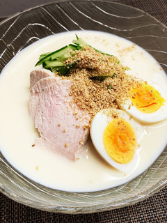 さっぱり豆乳そうめん-レシピのメイン写真