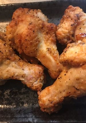 チキチキボーンの素で手羽元オーブン焼き-レシピのメイン写真