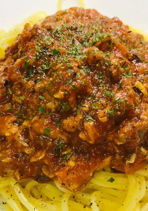 超簡単！サバの水煮缶を使ったトマトパスタ-レシピのメイン写真