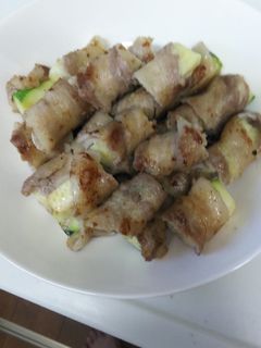 ズッキーニの肉巻き-レシピのメイン写真