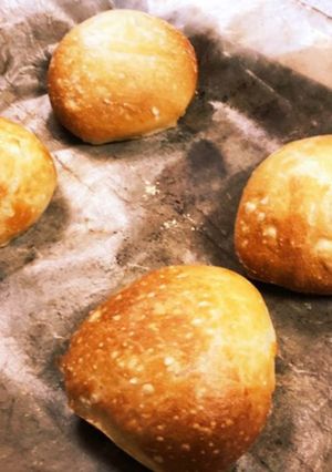こねずに作る簡単焼きたて朝食バケット-レシピのメイン写真