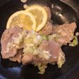 厚切り豚ロースのさっぱり塩レモン