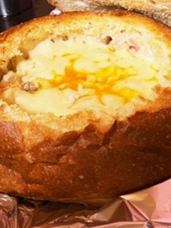 これだけでお腹いっぱい!グラタンパン-レシピのメイン写真