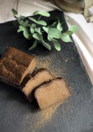 極上濃厚♡ほうじ茶の豆腐テリーヌショコラ-レシピのメイン写真