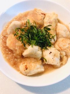 鶏むね肉もしっとり 簡単梅おろし煮-レシピのメイン写真