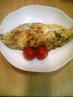 ひじきの煮物を使ったオムレツ-レシピのメイン写真