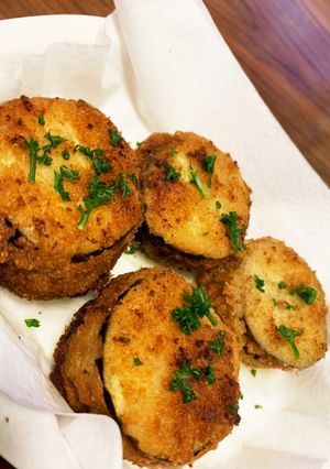 茄子の挟みフライ-レシピのメイン写真