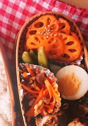 本場韓国の辛旨きんぴらレンコン★お弁当-レシピのメイン写真