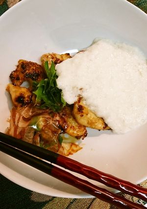 とろろ鶏-レシピのメイン写真